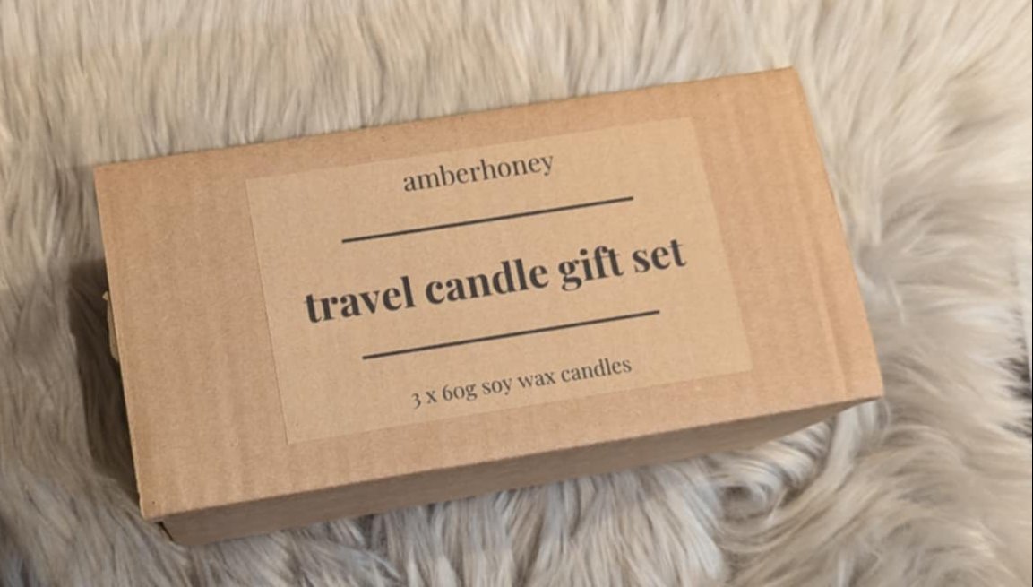 Travel Candle Gift Box