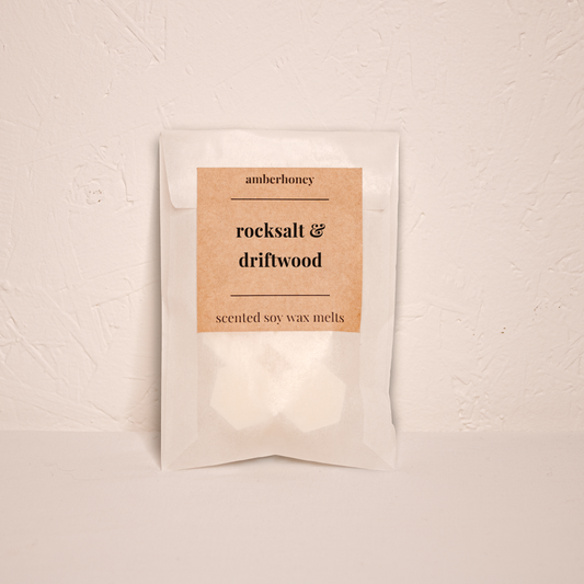 rocksalt & driftwood soy wax melts