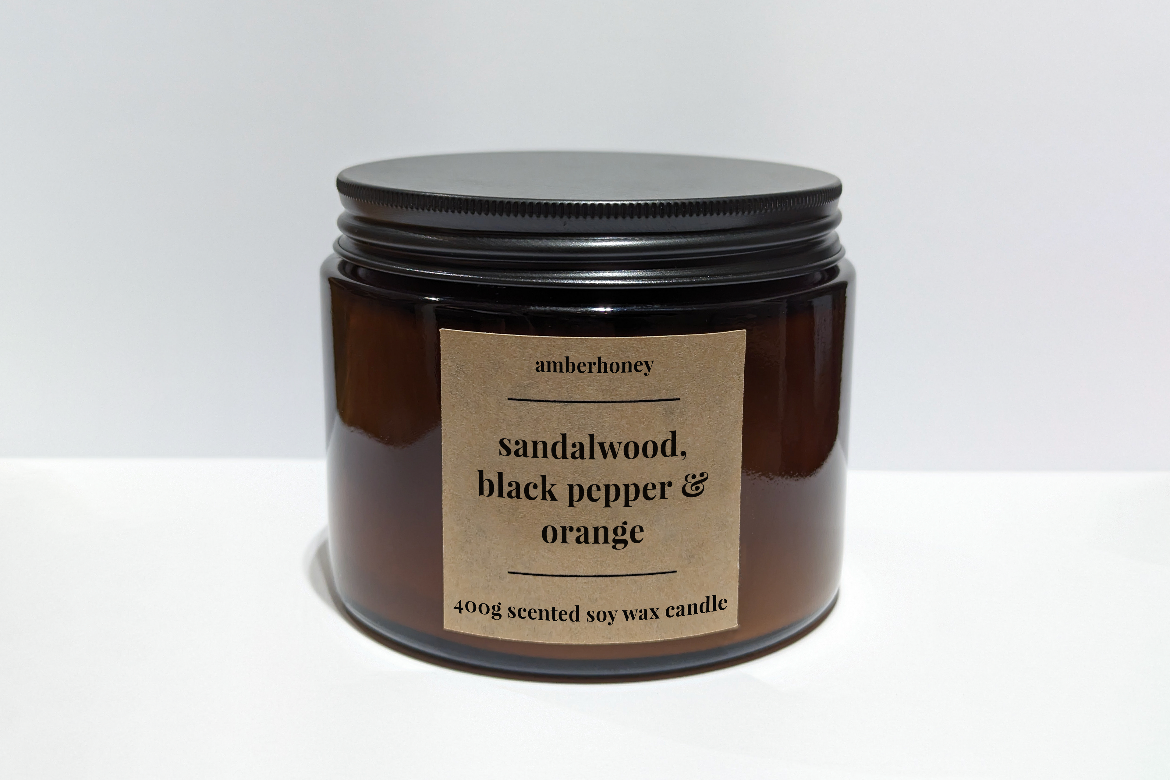 sandalwood, black pepper & orange