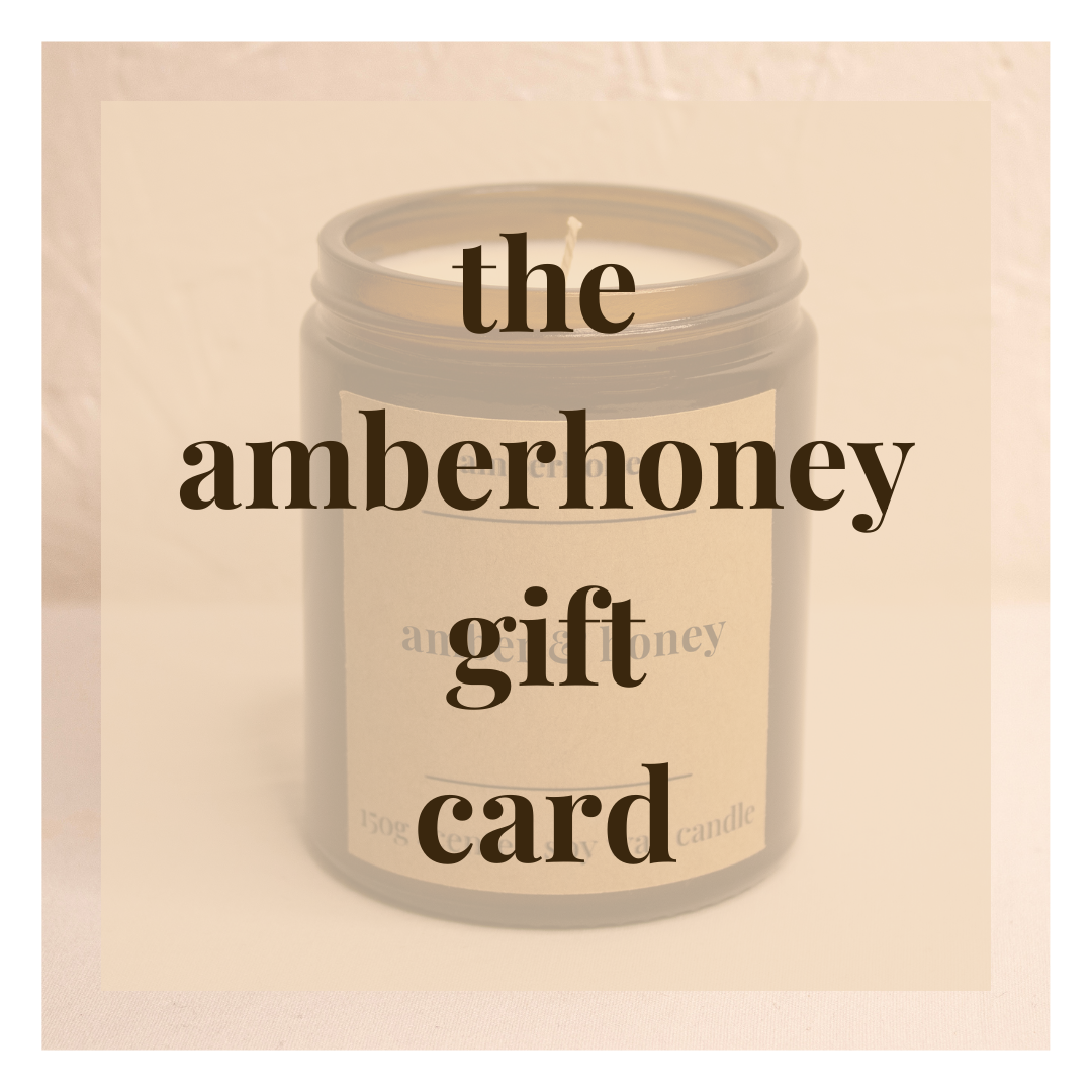 the amberhoney gift card
