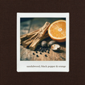 sandalwood, black pepper & orange soy wax classic candle