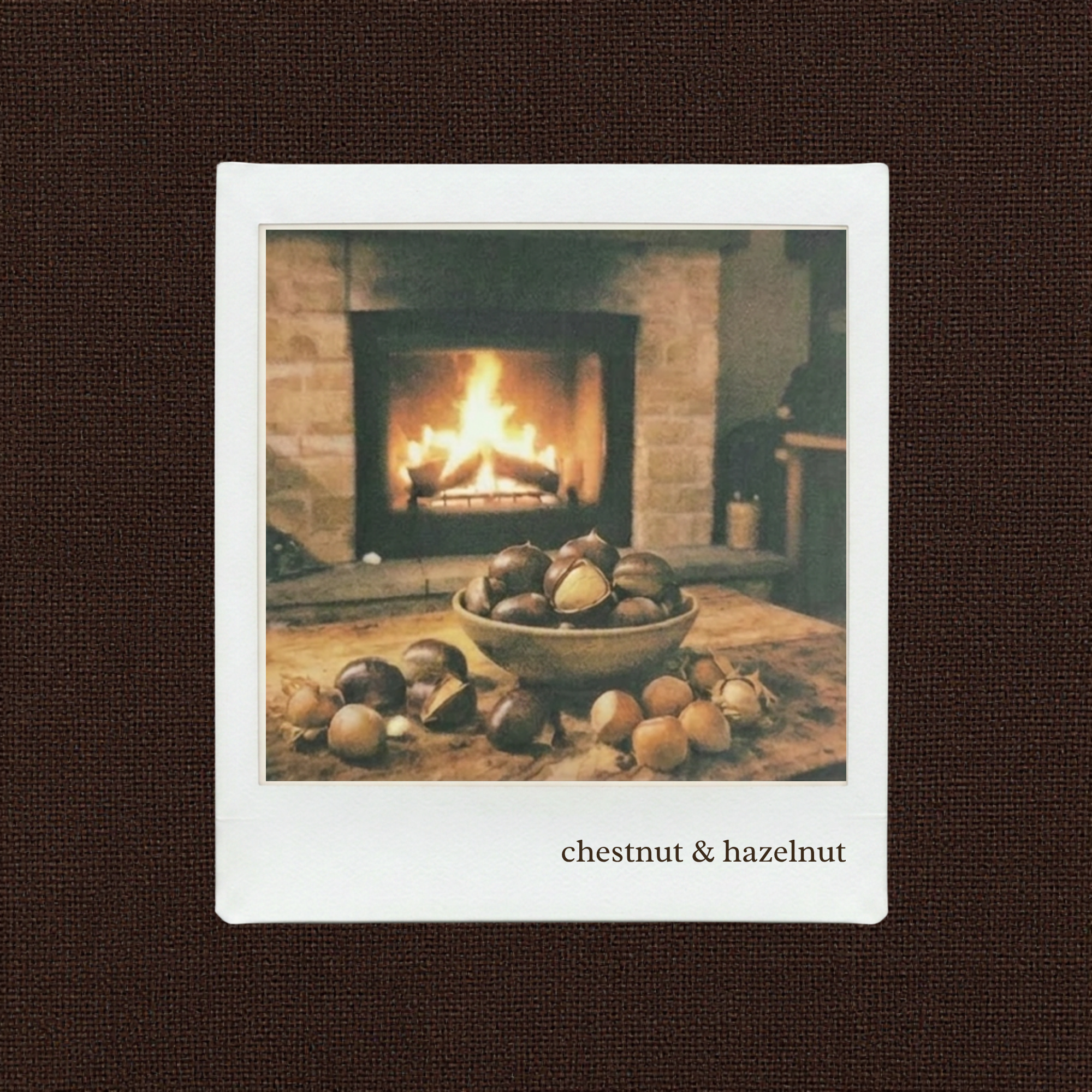 chestnut & hazelnut candle