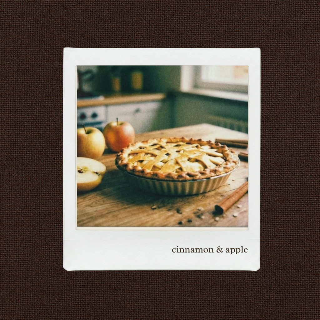 cinnamon & apple soy wax travel candle