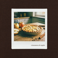 cinnamon & apple soy wax travel candle