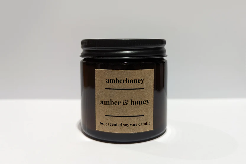Tester Candles - Amber & Honey 60g