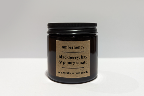 blackberry, bay & pomegranate candle