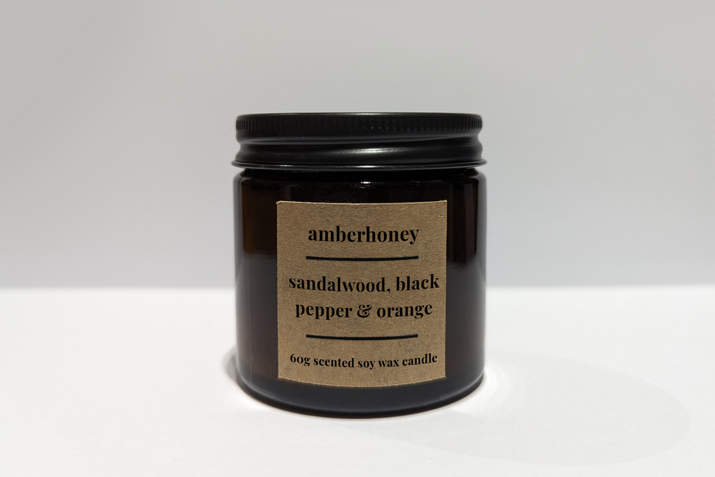 sandalwood, black pepper & orange