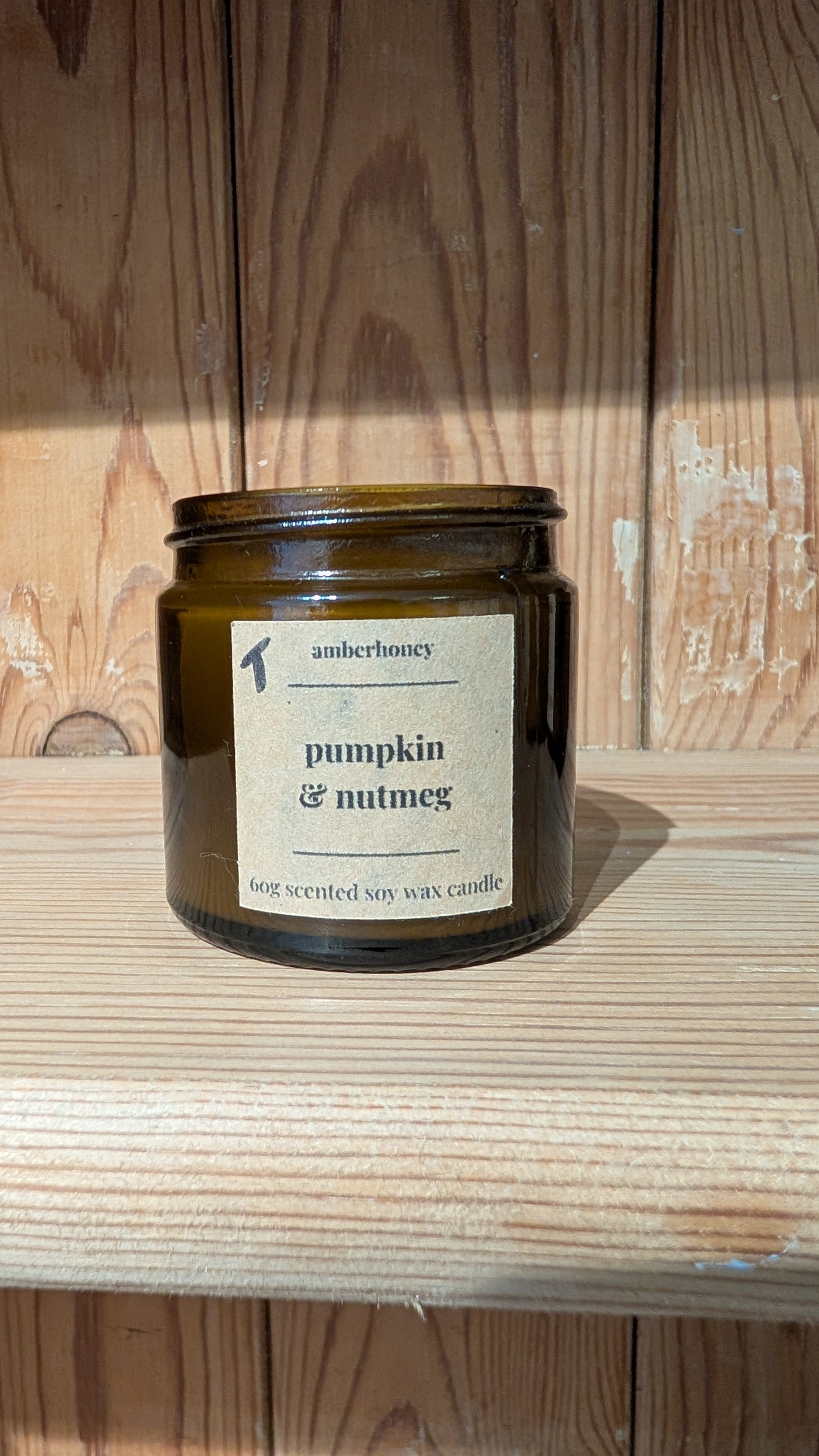 Tester Candles - Pumpkin & Nutmeg 60g