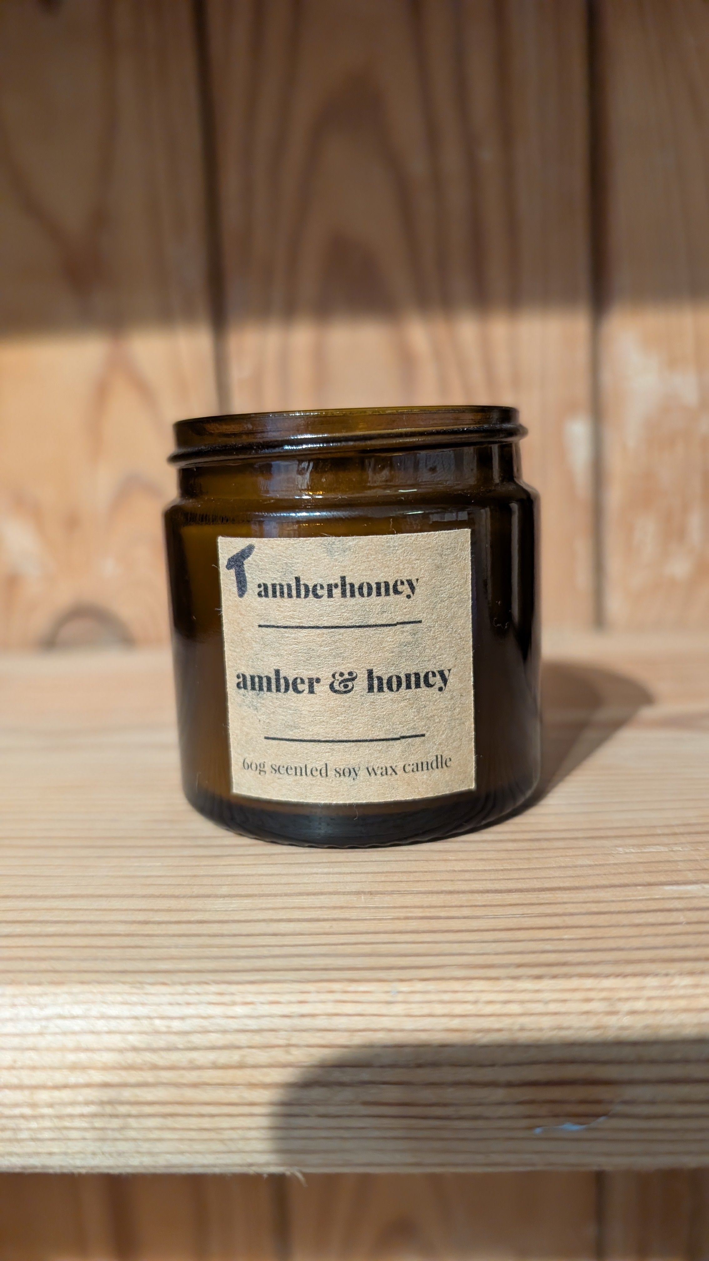 Tester Candles - Amber & Honey 60g
