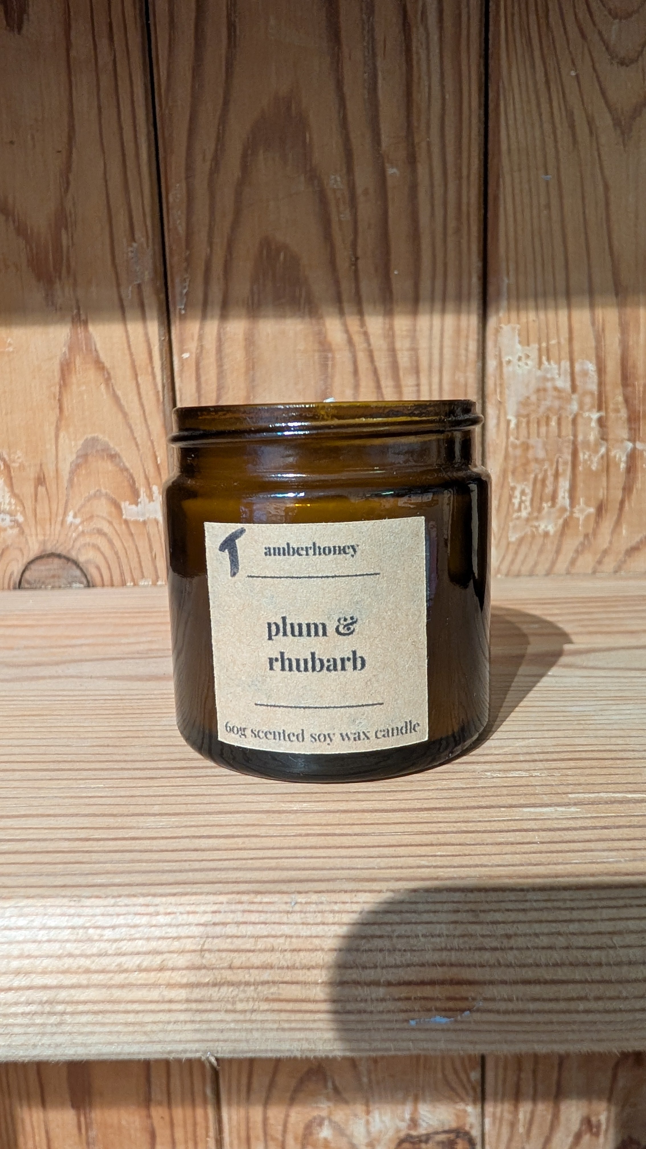 Tester Candles - Plum & Rhubarb 60g