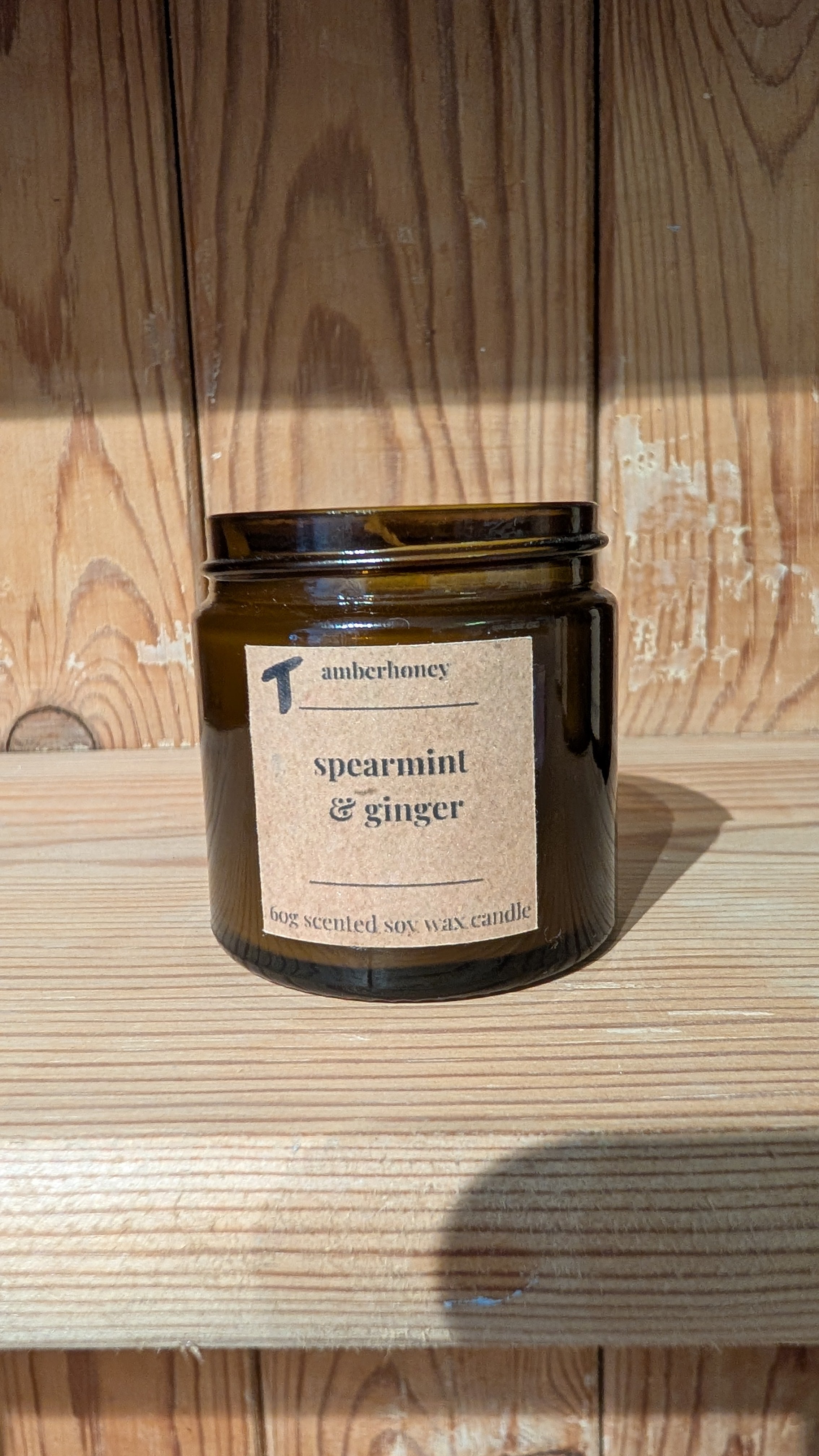 Tester Candles - Spearmint & Ginger 60g