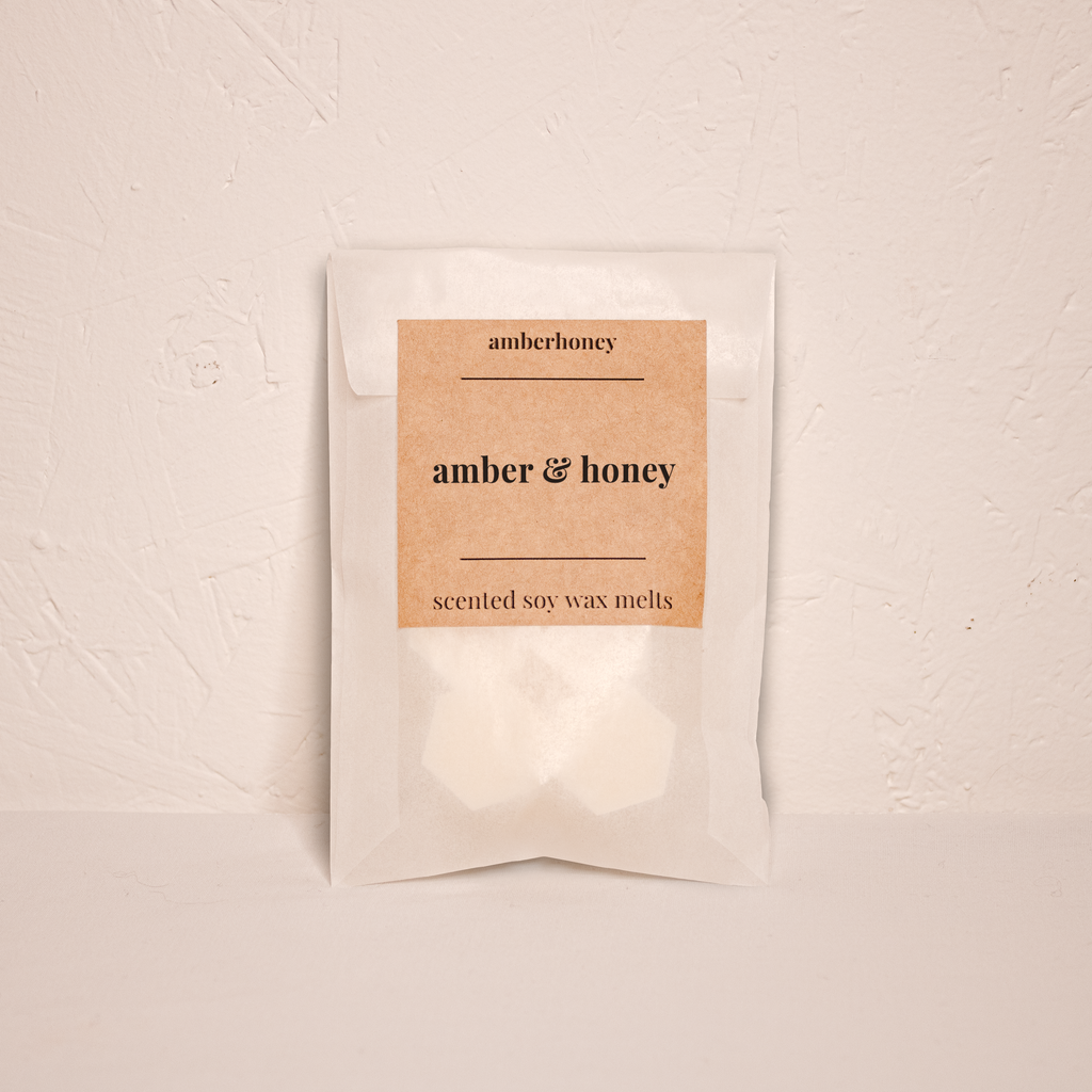 amber & honey soy wax melts