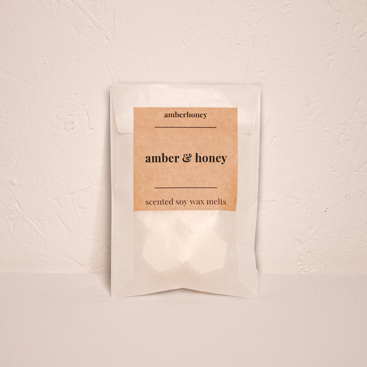 amber & honey soy wax melts