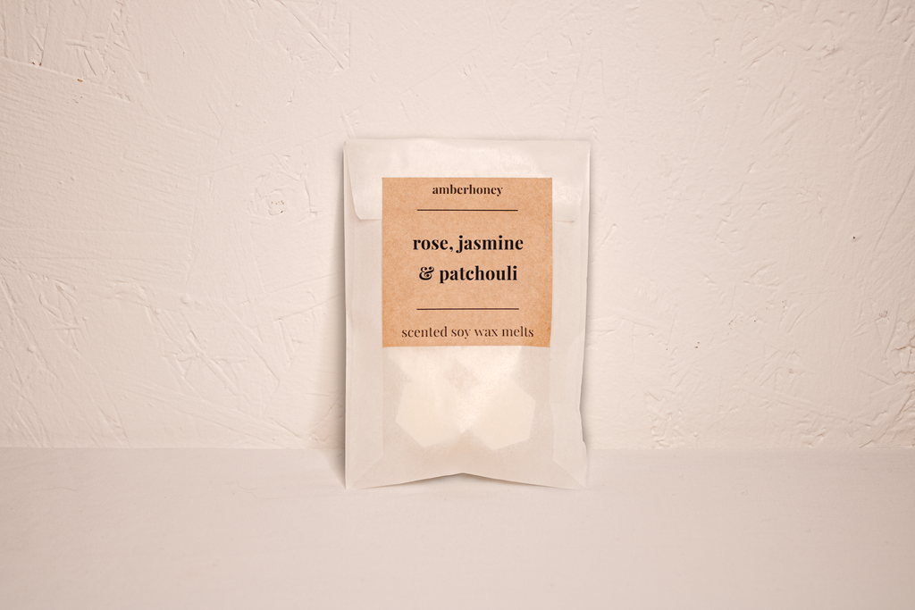 rose, jasmine & patchouli