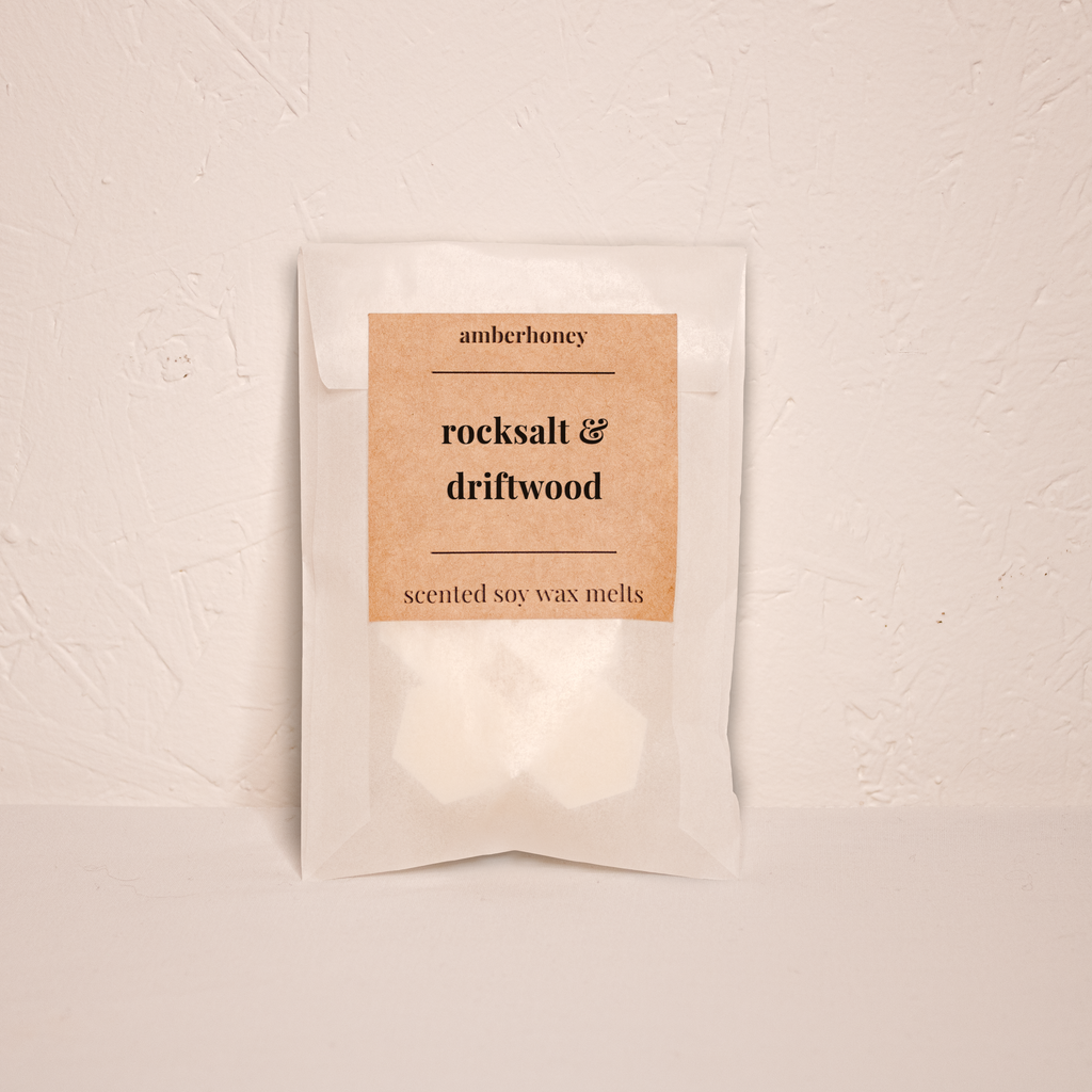 rocksalt & driftwood wax melts