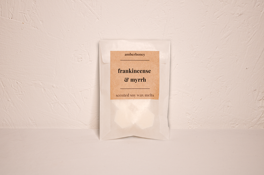 frankincense & myrrh soy wax melts